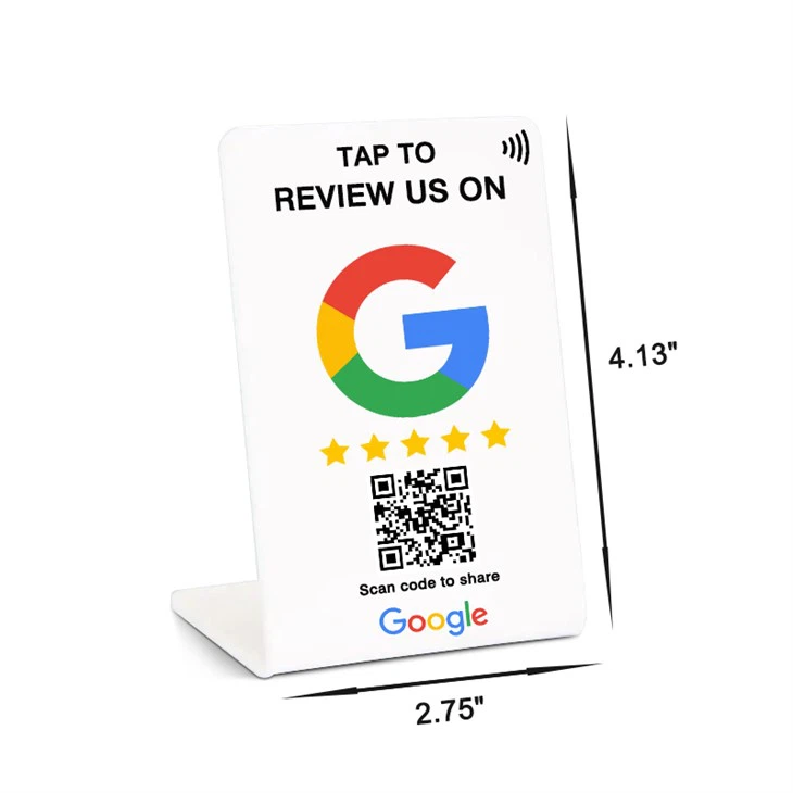 nfc google review card